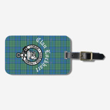 Clan Lockhart Wappen Abzeichen & Tartan