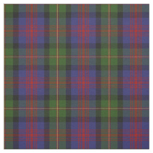 Clan-Logan schottischer Tartan-kariertes Gewebe Stoff
