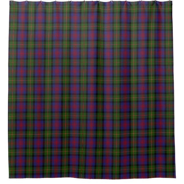 Clan Logan Scottish Heritage Tartan Duschvorhang (Vorderseite)