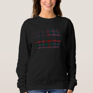 Clan Logan Scottish tartan, USA Flaggenkilometer, Sweatshirt