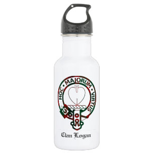 Clan Logan Wappen Abzeichen Trinkflasche