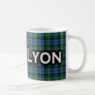 Clan Lyon Tartan Scottish Tasse