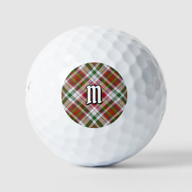 Clan MacAlister Dress Tartan Golf Balls Golfball (Vorderseite)