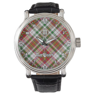 Clan MacAlister Dress Tartan Watch Armbanduhr
