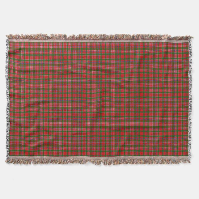 Clan MacAlister Tartan Decke (Vorderseite)