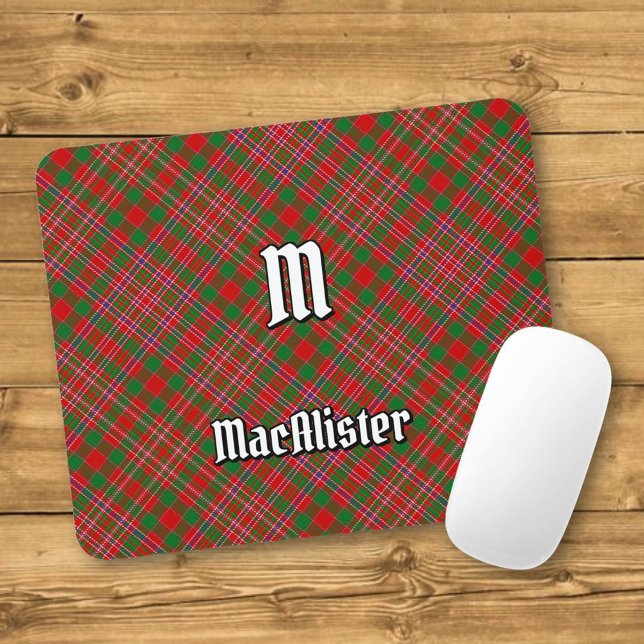 Clan MacAlister Tartan Mouse Pad Mousepad (Von Creator hochgeladen)