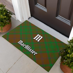 Clan MacAlister von Glenbarr Jagd Tartan Fußmatte