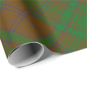 Clan MacAlister von Glenbarr Jagd Tartan Geschenkpapier