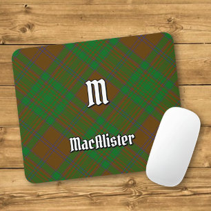 Clan MacAlister von Glenbarr Jagd Tartan Mousepad