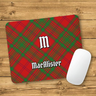 Clan MacAlister von Glenbarr Tartan Mousepad