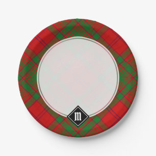Clan MacAlister von Glenbarr Tartan Pappteller