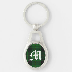 Clan MacArthur Karierte Monogramm-Schlüsselkette Schlüsselanhänger