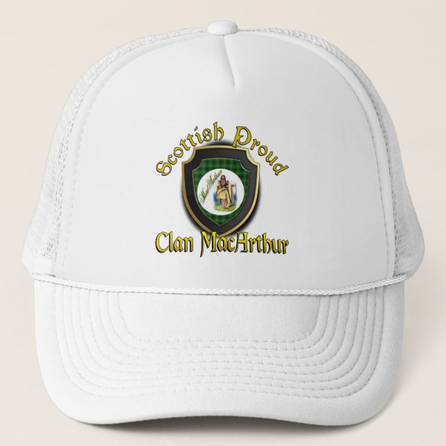 Clan MacArthur Scottish Dynsty Cap Truckerkappe (Vorderseite)