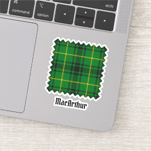 Clan MacArthur Tartan Aufkleber