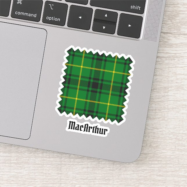 Clan MacArthur Tartan Aufkleber (Detail)