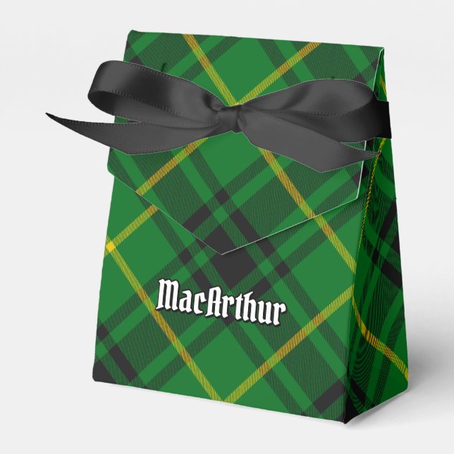 Clan MacArthur Tartan Geschenkschachtel (Vorderseite)