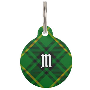 Clan MacArthur Tartan Haustiermarke