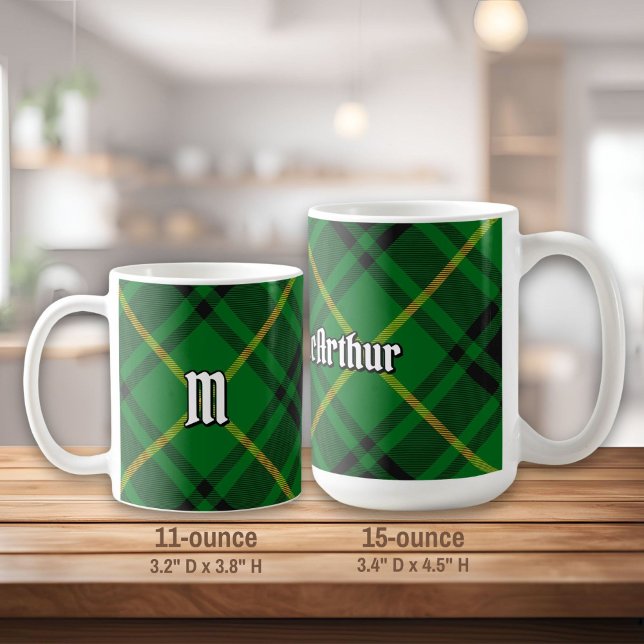 Clan MacArthur Tartan Kaffeetasse (Von Creator hochgeladen)