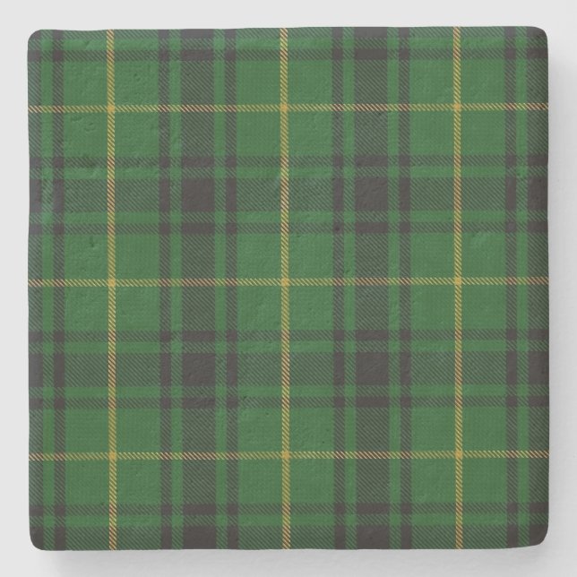 Clan MacArthur Tartan Kariert Stone Untersetzer (Vorderseite)