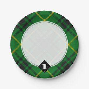 Clan MacArthur Tartan Pappteller