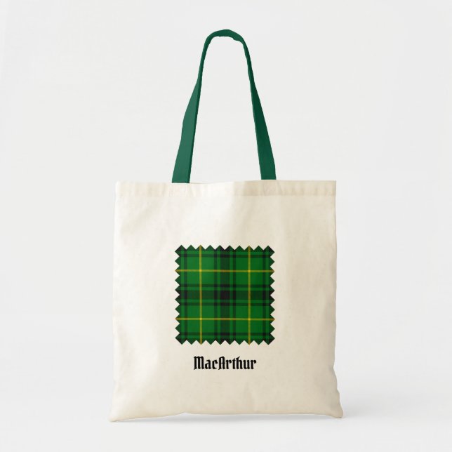 Clan MacArthur Tartan Tragetasche (Vorne)