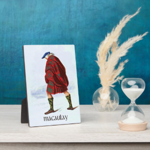 Clan MacAulay Clans of Scotland von R. R. McIan Fotoplatte