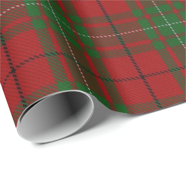 Clan MacAulay ScottishTartan Geschenkpapier (Rolleneckpunkt)