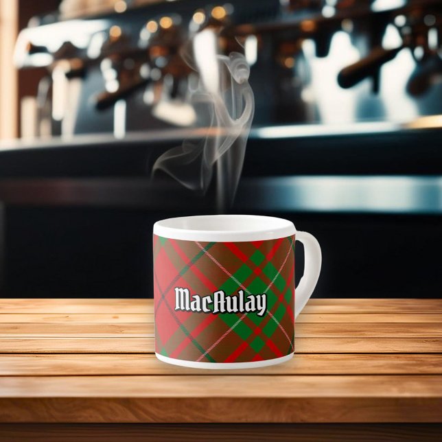 Clan MacAulay Tartan Espresso Cup Espressotasse (Von Creator hochgeladen)