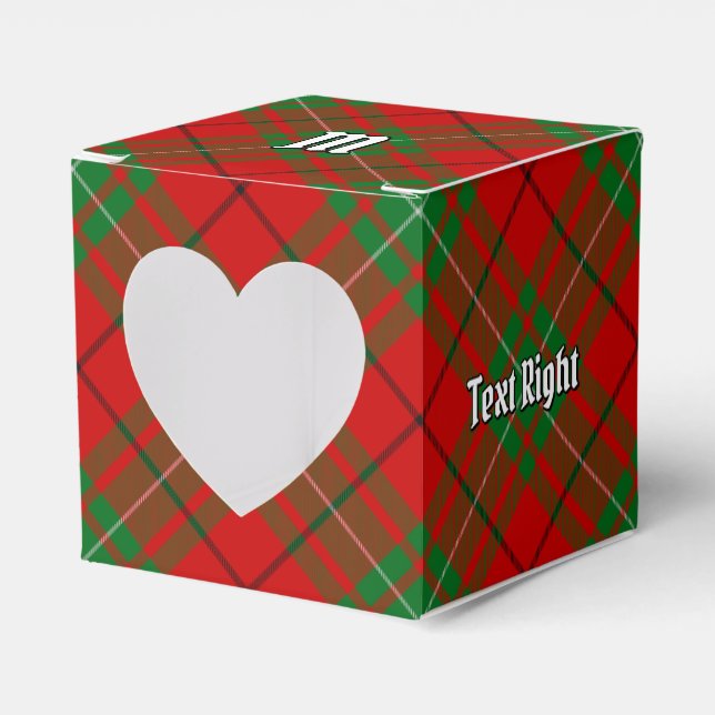 Clan MacAulay Tartan Gevor Box Geschenkschachtel (Vorderseite)