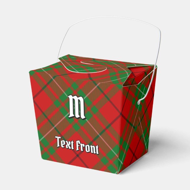 Clan MacAulay Tartan Gevor Box Geschenkschachtel (Vorderseite)