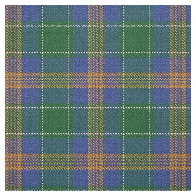 Clan MacAuliffe McAuliffe irisches Tartan-Gewebe Stoff (Muster)