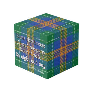 Clan MacAuliffe McAuliffe Tartan House Segen Würfel