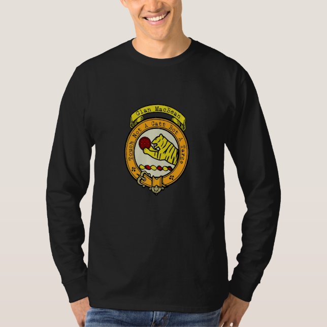 Clan MacBean schottisches Wappen   T-Shirt (Vorderseite)
