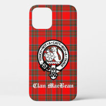Clan MacBean Wappen Abzeichen & Tartan