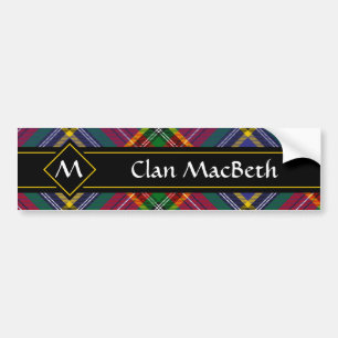 Clan MacBeth Tartan Autoaufkleber