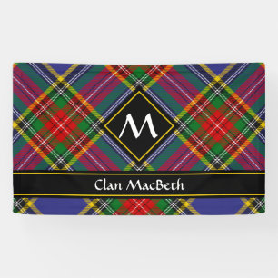Clan MacBeth Tartan Banner