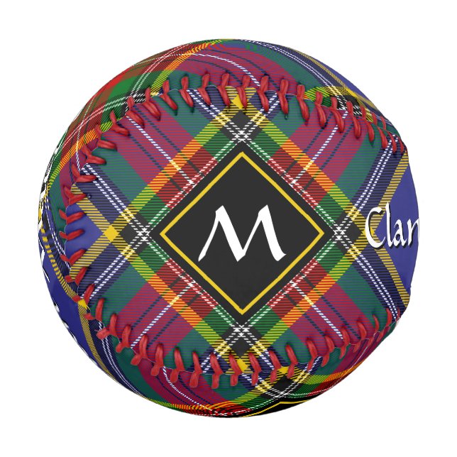 Clan MacBeth Tartan Baseball (Vorderseite Links)