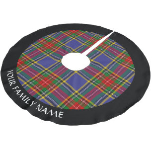Clan MacBeth Tartan Brushed Polyester Tree Skirt Weihnachtsbaumdecke