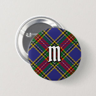 Clan MacBeth Tartan Button