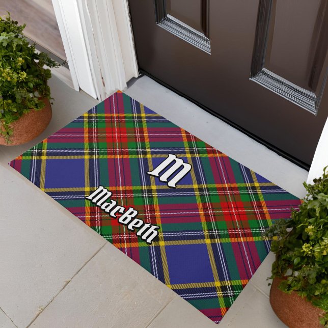 Clan MacBeth Tartan Doormat Fußmatte (Von Creator hochgeladen)