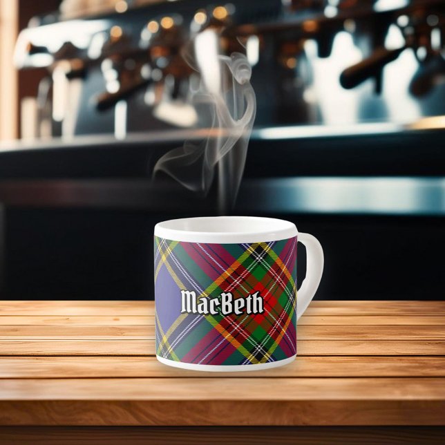 Clan MacBeth Tartan Espresso Cup Espressotasse (Von Creator hochgeladen)