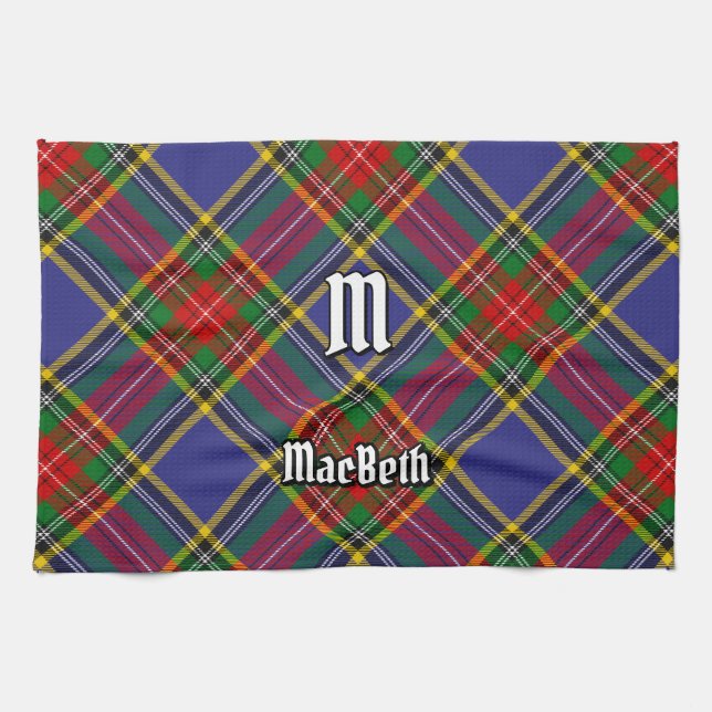 Clan MacBeth Tartan Küchentuch (Horizontal)