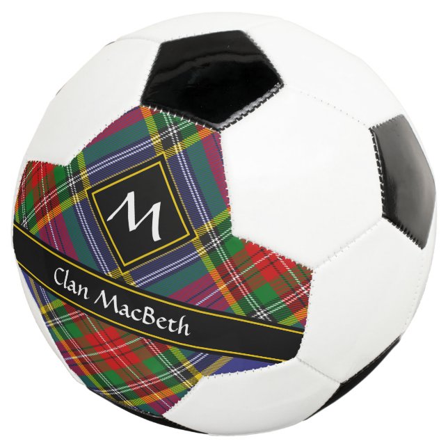 Clan MacBeth Tartan Soccer Ball (Dreiviertel)