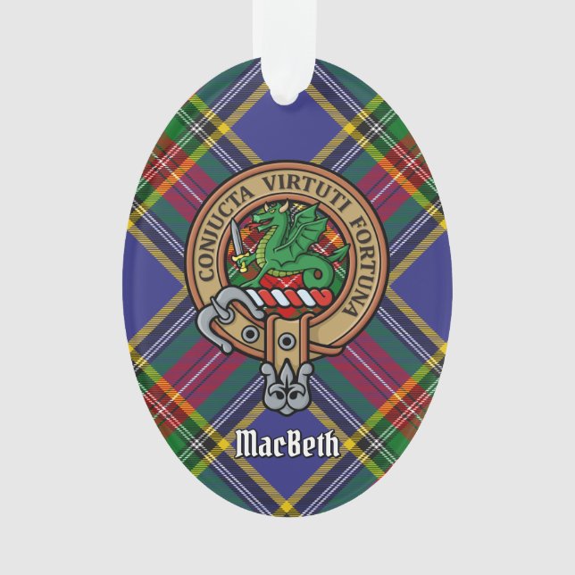 Clan MacBeth Wappen Ornament (Vorderseite)