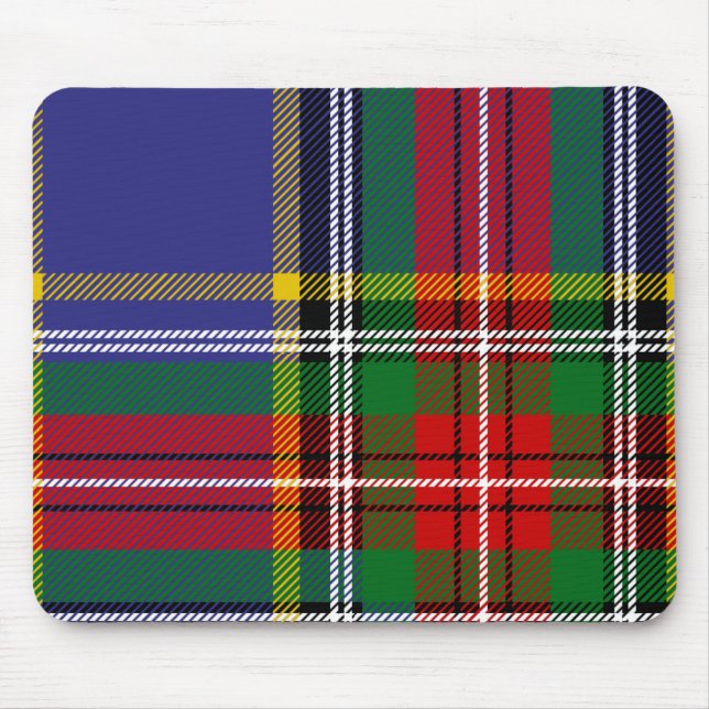 Clan-MacbethTartan Mousepad (Vorne)