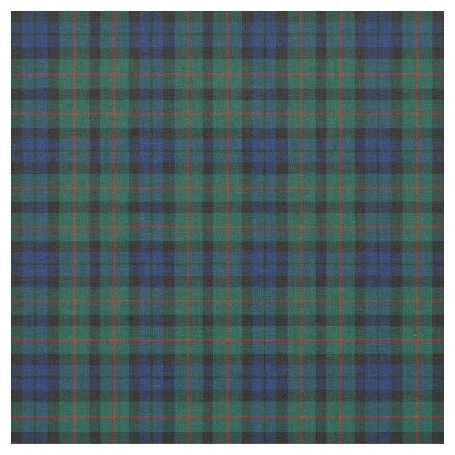 Clan MacCallum Tartan Stoff (Nahaufnahme)