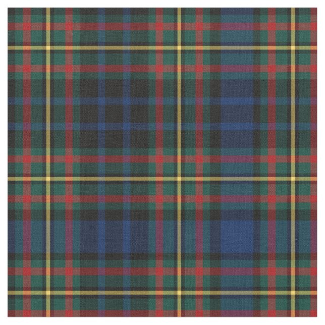 Clan MacClellan Tartan Stoff (Nahaufnahme)
