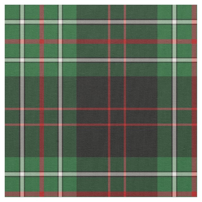 Clan MacDiarmid Tartan Stoff (Nahaufnahme)