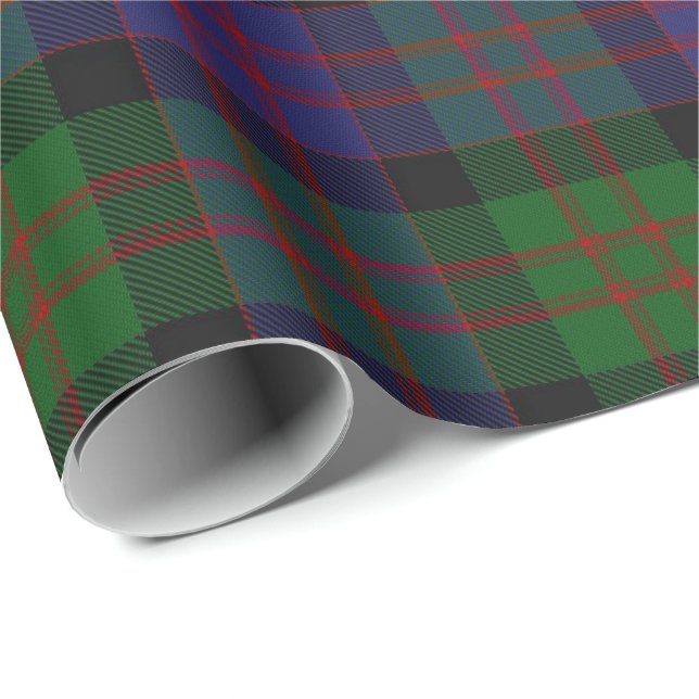 Clan MacDonald Donald ScottishTartan Geschenkpapier (Rolleneckpunkt)