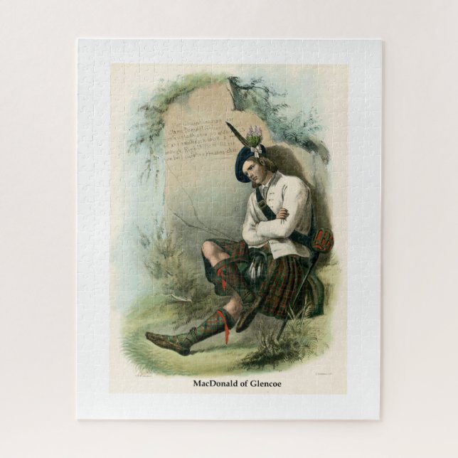 Clan MacDonald of Glencoe Puzzle (Vertikal)
